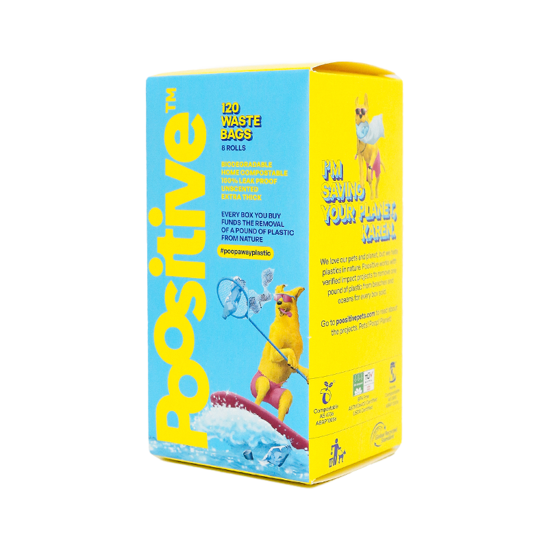 Poositive Compostable Dog Poop Bags